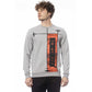 Trussardi Gray Cotton Sweater