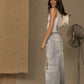 Don The Fuller Gray Cotton Jeans & Pant