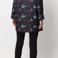 Love Moschino Black Polyester Jackets & Coat