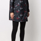 Love Moschino Black Polyester Jackets & Coat