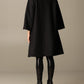 Love Moschino Love Moschino Black Wool Jackets & Women's Coat