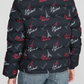 Love Moschino Black Polyester Jackets & Coat