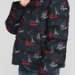 Love Moschino Black Polyester Jackets & Coat
