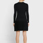 Love Moschino Black Acrylic Dress