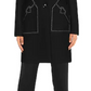 Love Moschino Black Wool Jackets & Coat