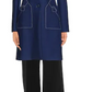 Love Moschino Blue Wool Jackets & Coat