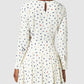 Love Moschino White Viscose Dress