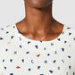 Love Moschino White Viscose Dress