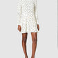 Love Moschino White Viscose Dress
