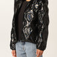 Love Moschino Black Polyester Jackets & Coat