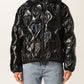 Love Moschino Black Polyester Jackets & Coat