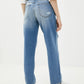 Love Moschino Blue Cotton Jeans & Pant