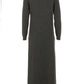 Imperfect Gray Polyamide Dress
