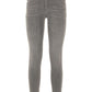Imperfect Gray Cotton Jeans & Pant
