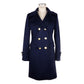 Made in Italy Blue Wool Jackets & Coat