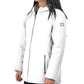 Yes Zee White Polyester Jackets & Coat