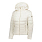 Yes Zee White Polyester Jackets & Coat