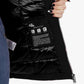 Yes Zee Black Polyester Jackets & Coat