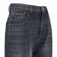 Yes Zee Black Cotton Jeans & Pant