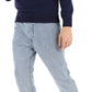 Kenzo Blue Cotton Sweater