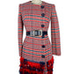 Elisabetta Franchi Red Cotton Dress