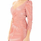 Elisabetta Franchi Pink Cotton Dress