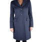 Made in Italy Blue Wool Jackets & Coat