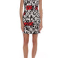 Love Moschino White Cotton Dress