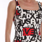 Love Moschino White Cotton Dress