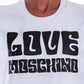Love Moschino White Cotton Dress