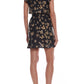 Love Moschino Black Cupro Dress
