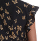 Love Moschino Black Cupro Dress