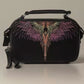 Marcelo Burlon Black Leather Crossbody Bag