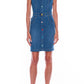 Love Moschino Blue Cotton Dress