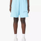 Hinnominate Light Blue Cotton Short