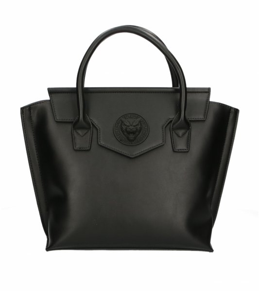Plein Sport Black Polyurethane Handbag