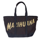 Palm Angels Black Cotton Shoulder Bag