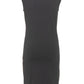 Imperfect Black Cotton Dress