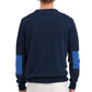La Martina Blue Cotton Sweater
