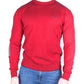 La Martina Red Cotton Sweater