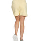 Hinnominate Yellow Cotton Short