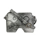 Off-White Grey Leather Crossbody Bag