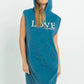 Imperfect Blue Cotton Dress
