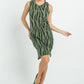 Imperfect Green Cotton Dress