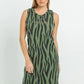 Imperfect Green Cotton Dress