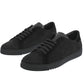 Off-White Black Calfskin Sneakers