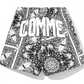 Comme Des Fuckdown Black Cotton Short