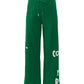 Comme Des Fuckdown Green Cotton Jeans & Pant