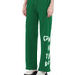 Comme Des Fuckdown Green Cotton Jeans & Pant