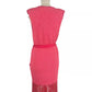 Elisabetta Franchi Fuchsia Dress